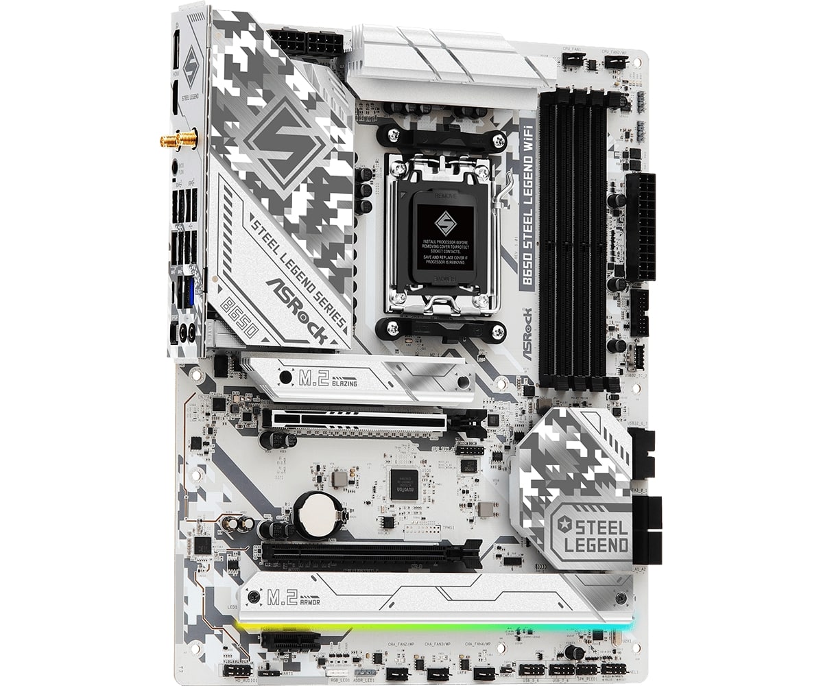 Материнська плата ASRock B650 Steel Legend WiFi Socket AM5