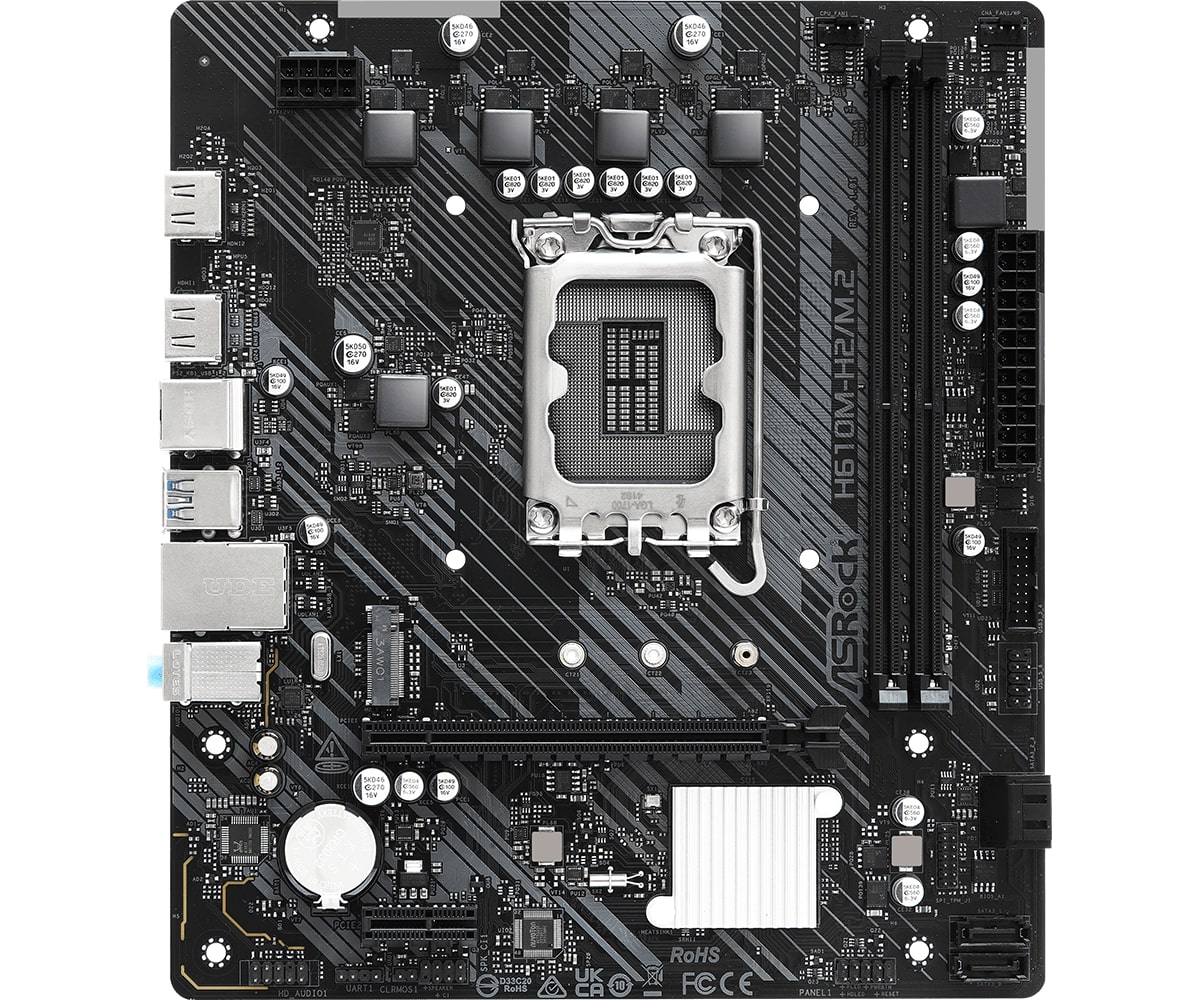 Материнська плата ASRock H610M-H2/M.2 Socket 1700