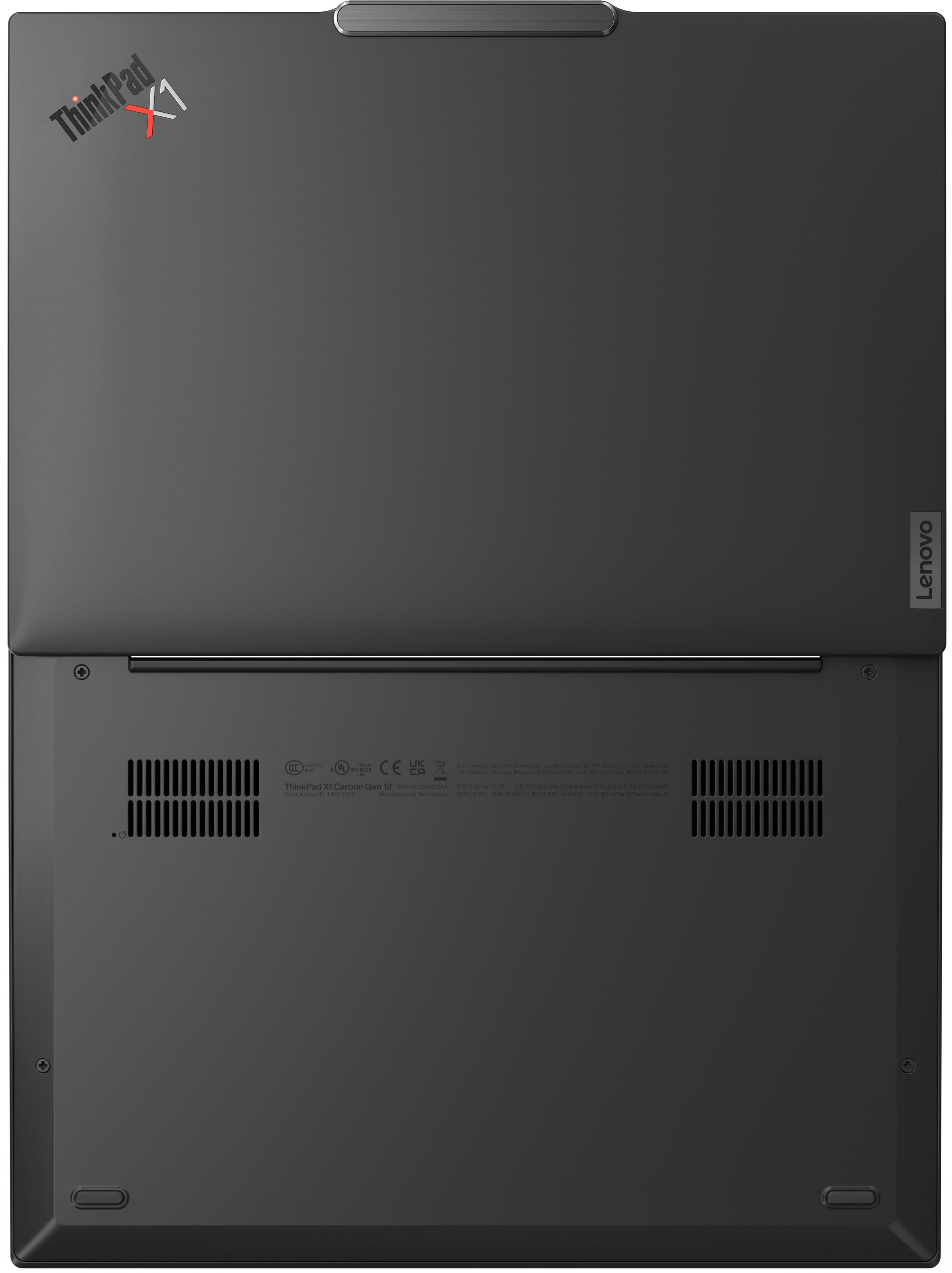 Ноутбук Lenovo ThinkPad X1 Carbon G12 (21KC002BRA) Black