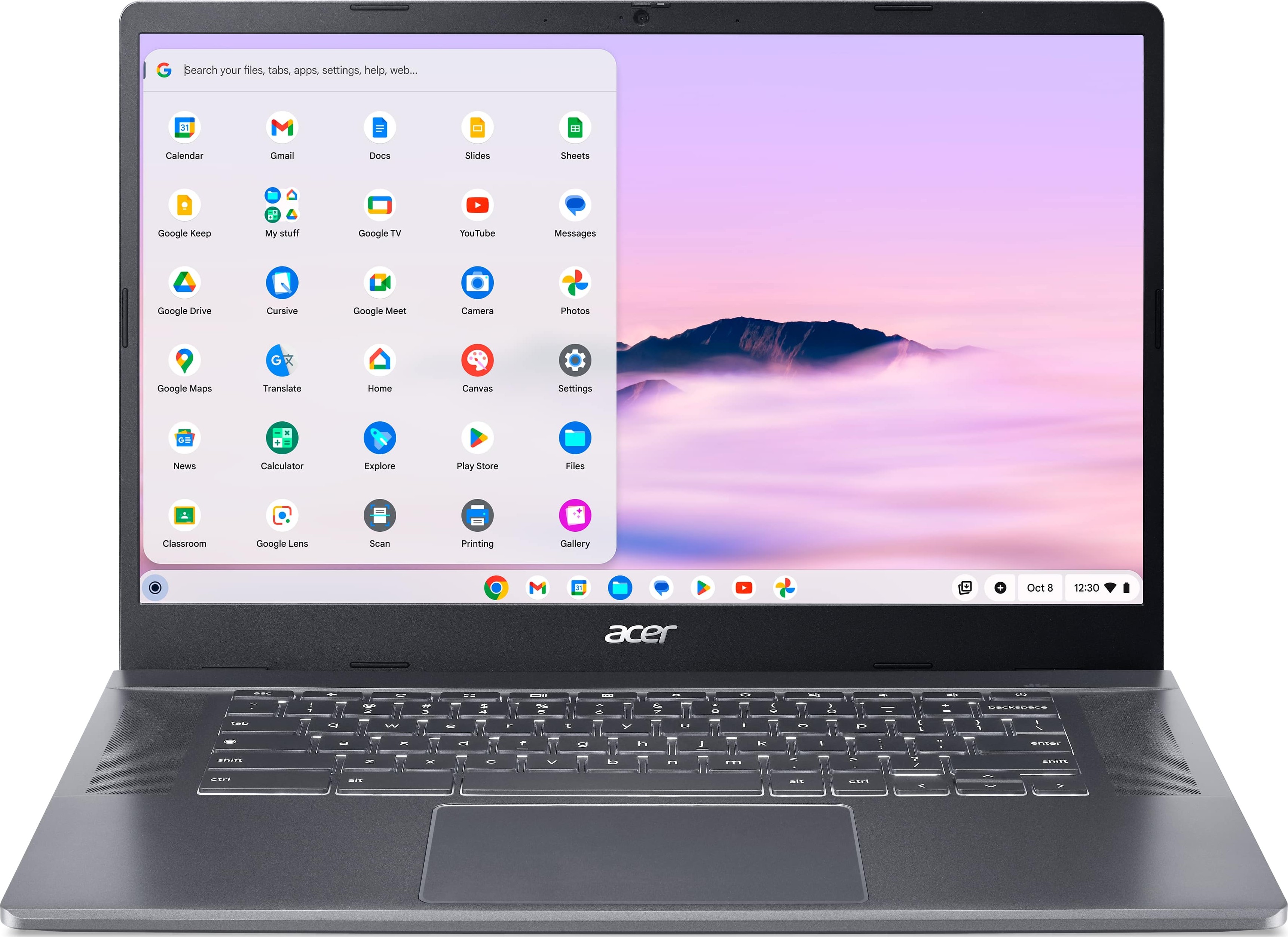 Ноутбук Acer Chromebook Plus 515 CB515-2H-50DB (NX.KNUEU.003) Steel Gray