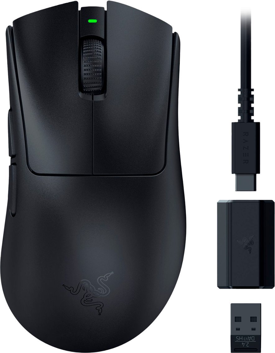 Миша бездротова Razer DeathAdder V3 Hyperspeed Black (RZ01-05140100-R3G1) 