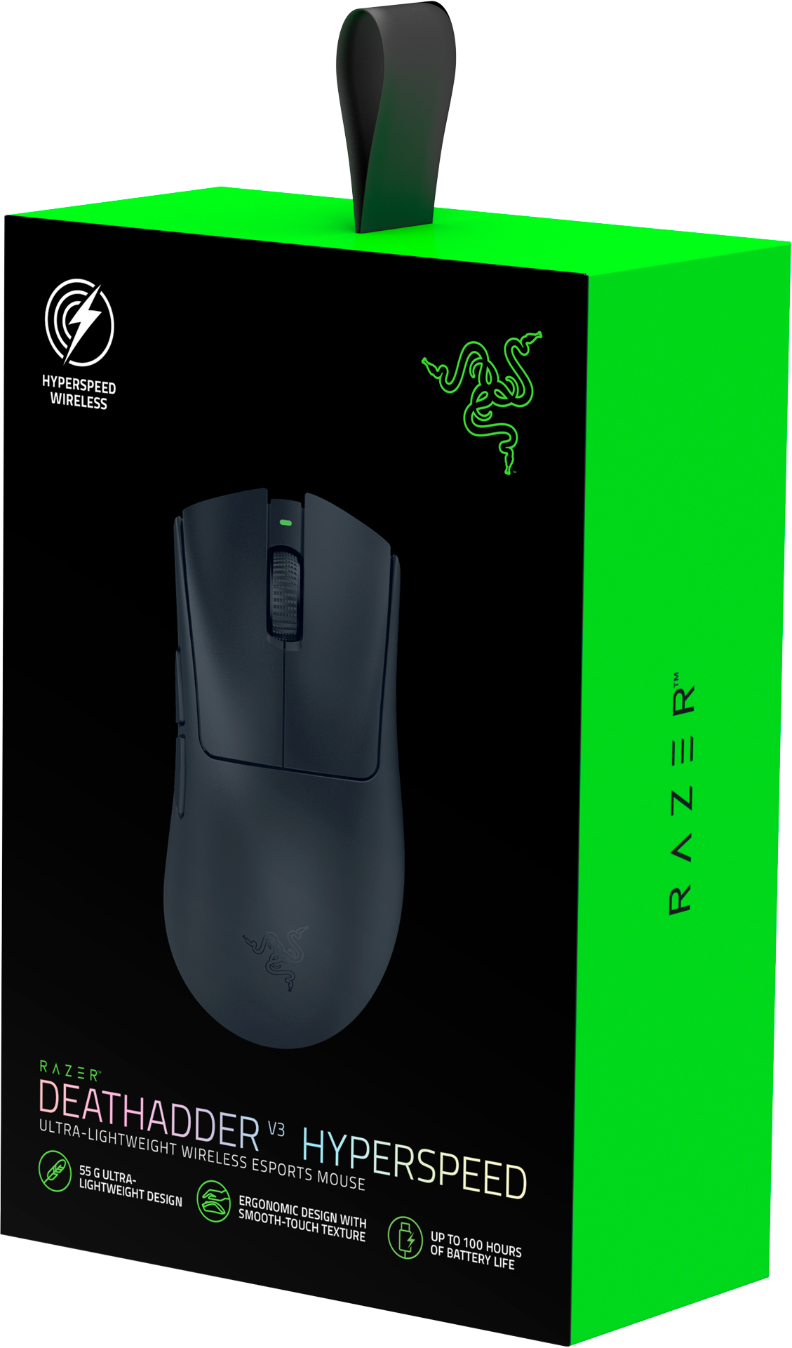 Миша бездротова Razer DeathAdder V3 Hyperspeed Black (RZ01-05140100-R3G1) 