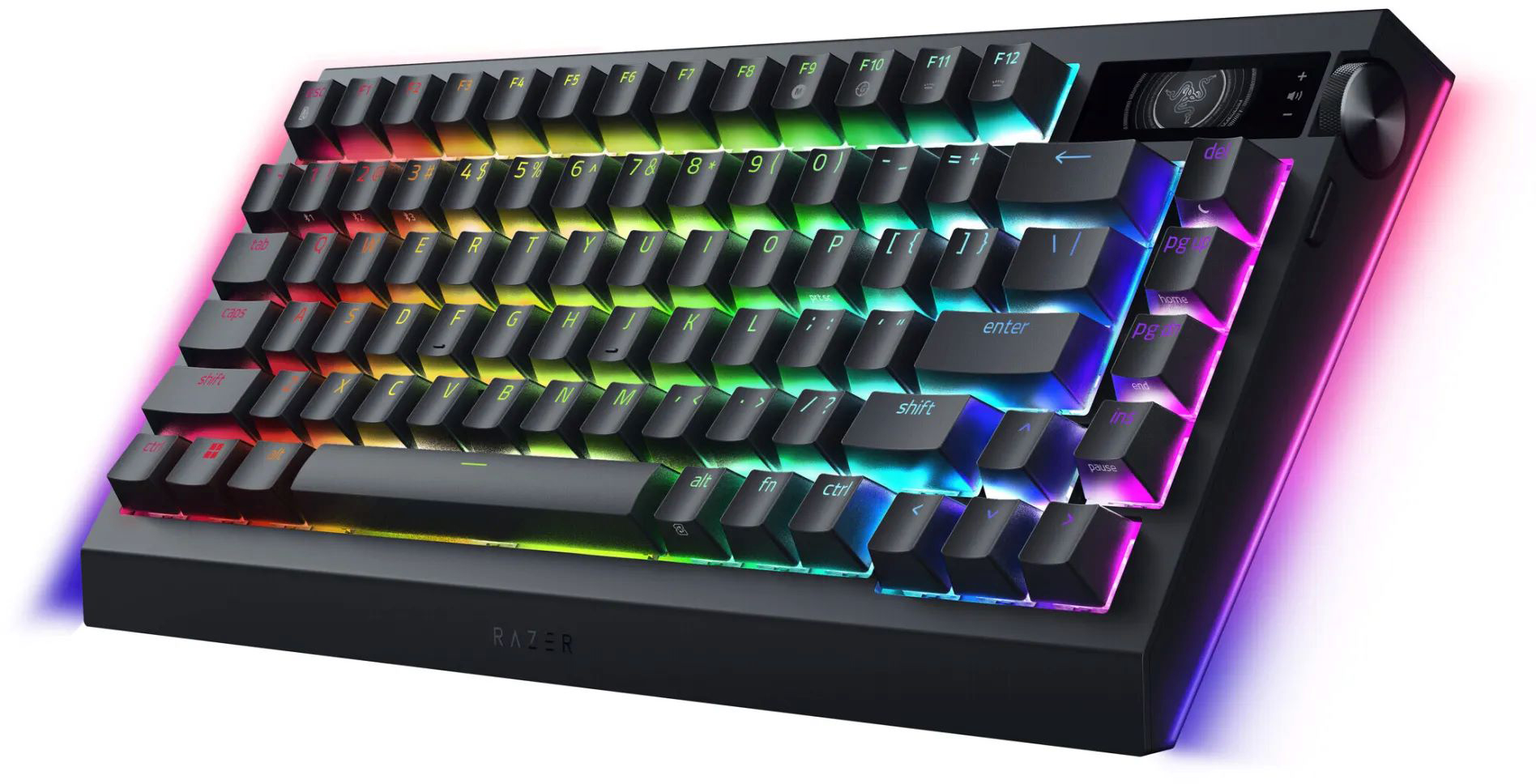 Клавіатура бездротова Razer BlackWidow V4 Pro 75% Black (RZ03-05130300-R3E1)