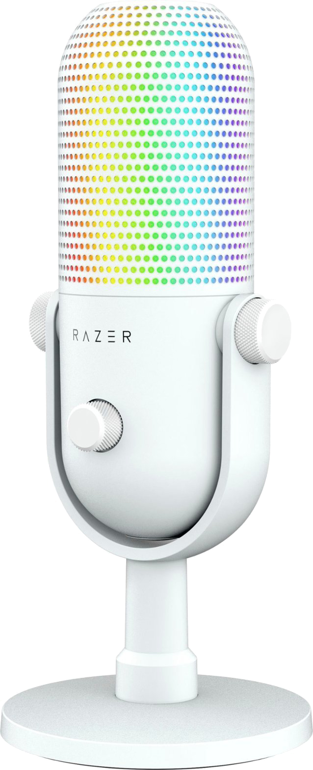 Мікрофон Razer Seiren V3 Chroma White (RZ19-05060200-R3M1)