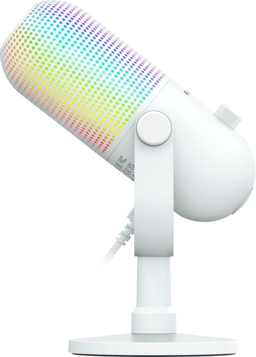 Мікрофон Razer Seiren V3 Chroma White (RZ19-05060200-R3M1)