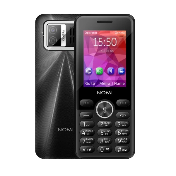 Мобiльний телефон Nomi i2412 Dual Sim Black