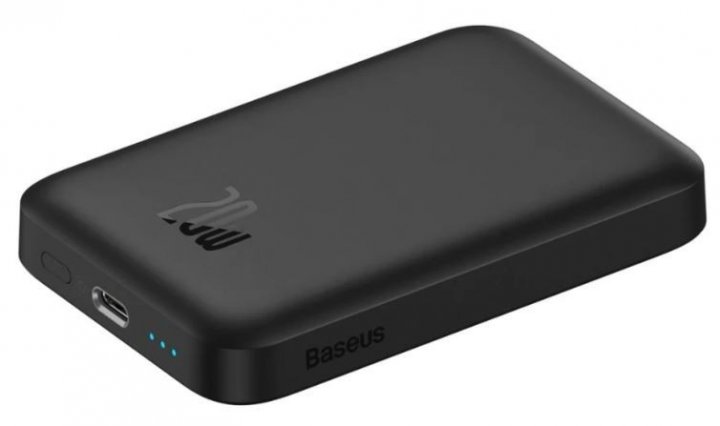 Універсальна мобільна батарея Baseus MagSafe 6000mAh 15W Black (PPCX02001)