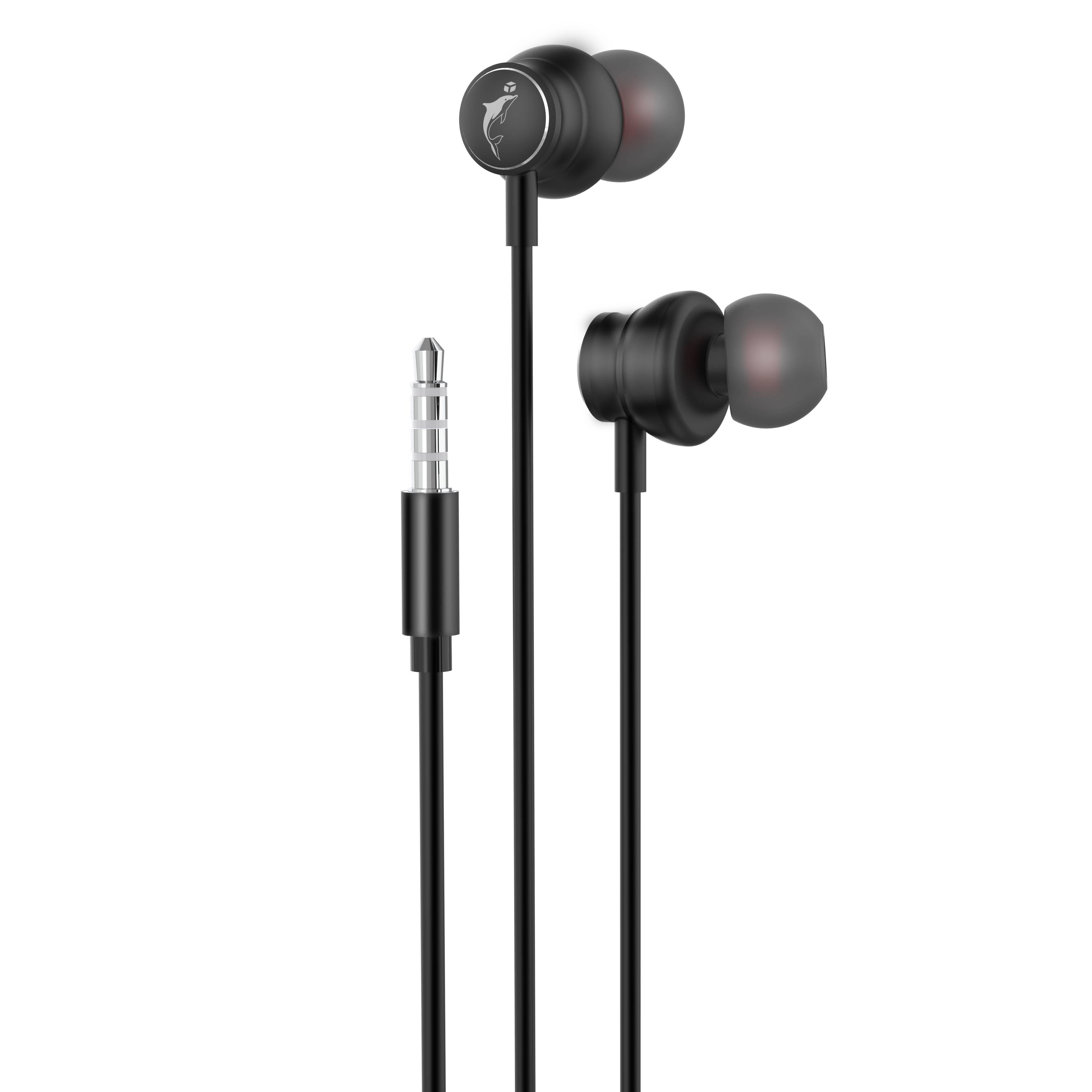 фото Навушники з мікрофоном SkyDolphin SR31 Black (SDHF-000487)