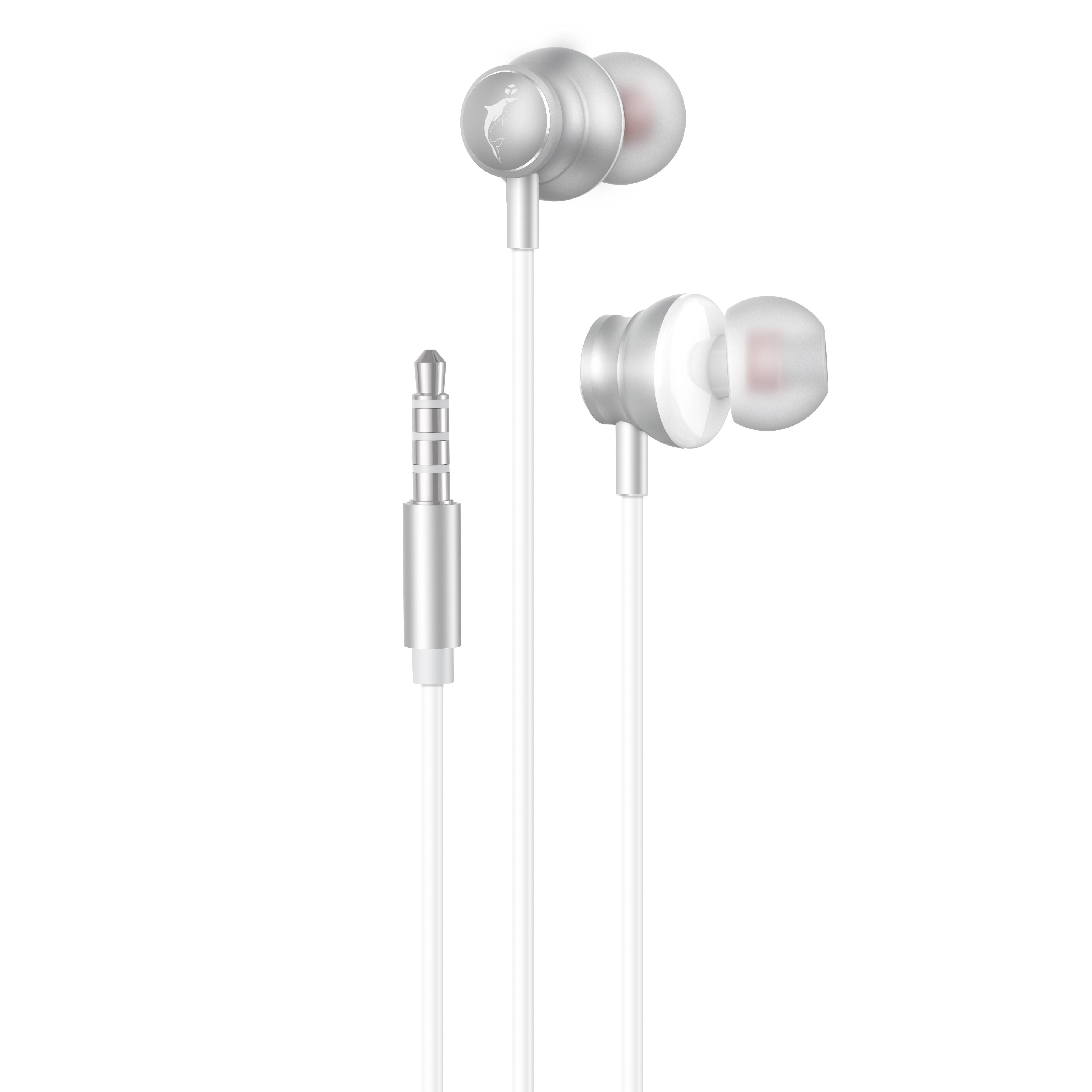 фото Навушники з мікрофоном SkyDolphin SR31 White (SDHF-000488)