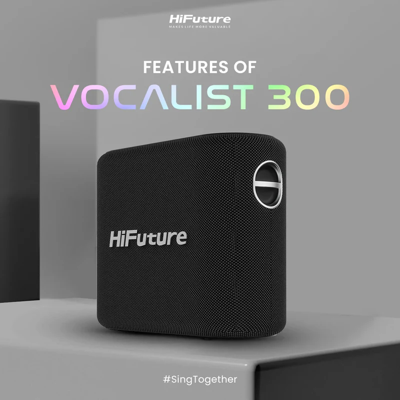 фото Портативна колонка HiFuture Vocalist 300 Black (vocalist300.black)