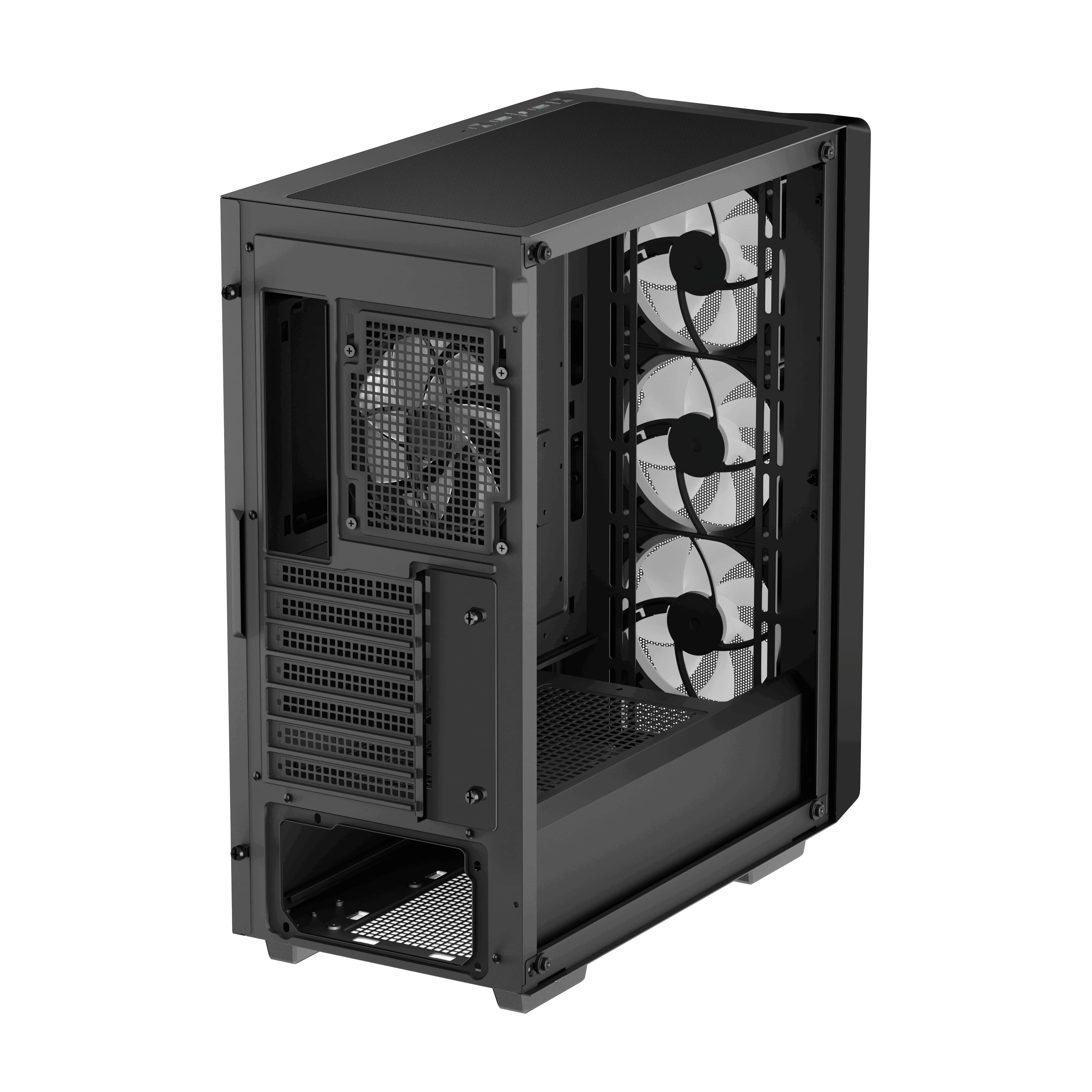 Корпус DeepCool CC560 Mesh V2 Black (R-CC560-BKAMA4-G-2) без БЖ