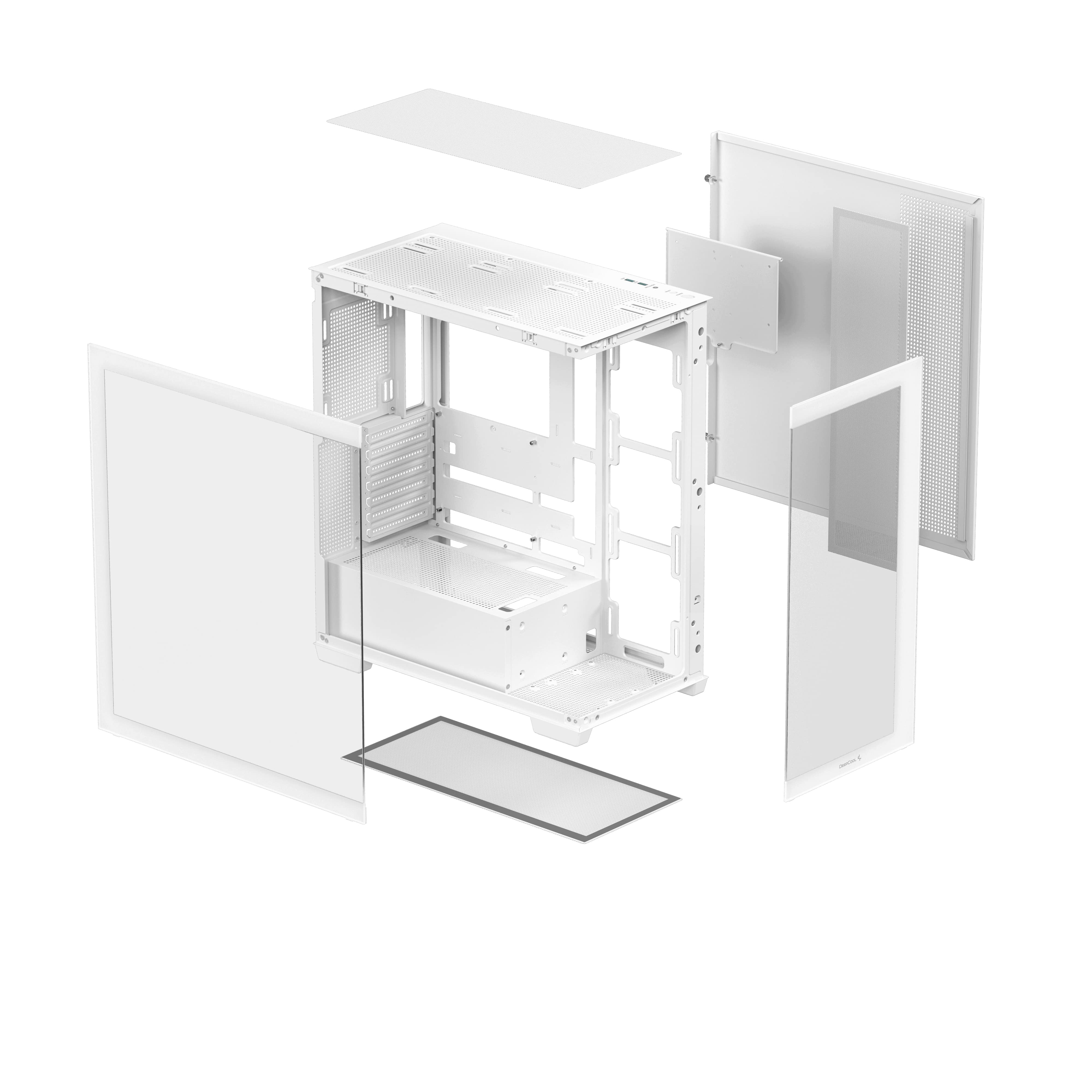 Корпус DeepCool CG580 White (R-CG580-WHNDA0-G-1) без БЖ