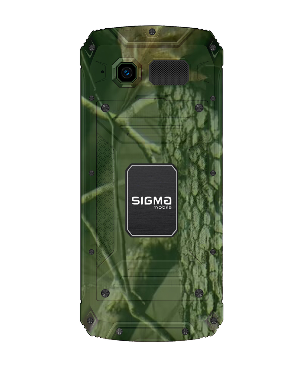 Мобильный телефон Sigma mobile X-treme PR68 Type-C Dual Sim Khaki (4827798122426)
