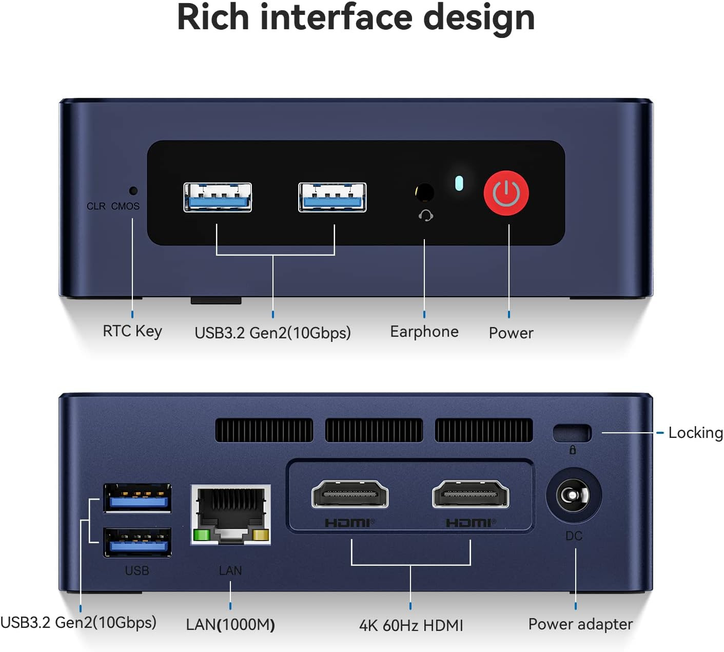 Неттоп Beelink Mini S12 Pro 16/500Gb