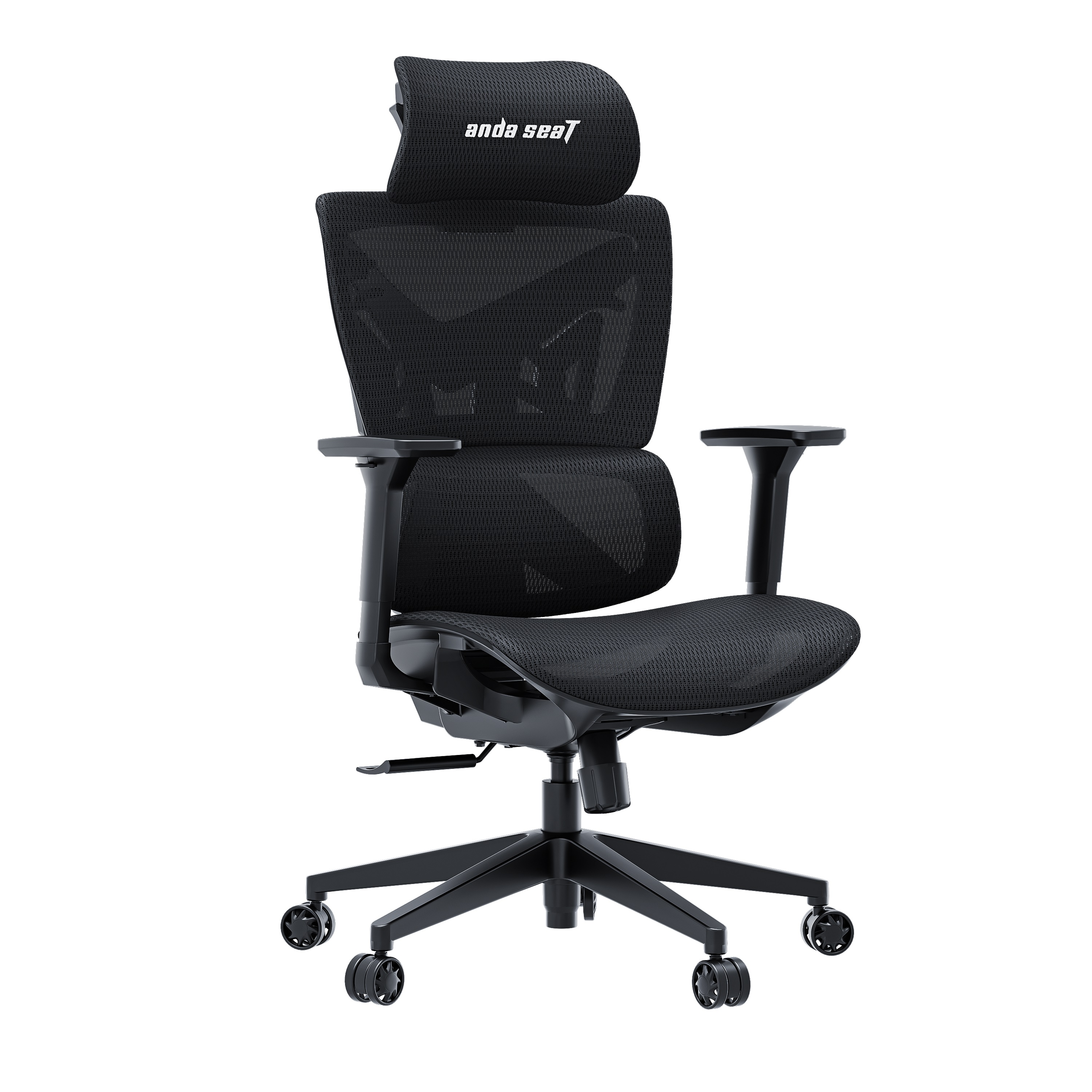 Крісло для геймерів Anda Seat Mega Size XL Mesh Space Black (AD-WY-01-BBB)