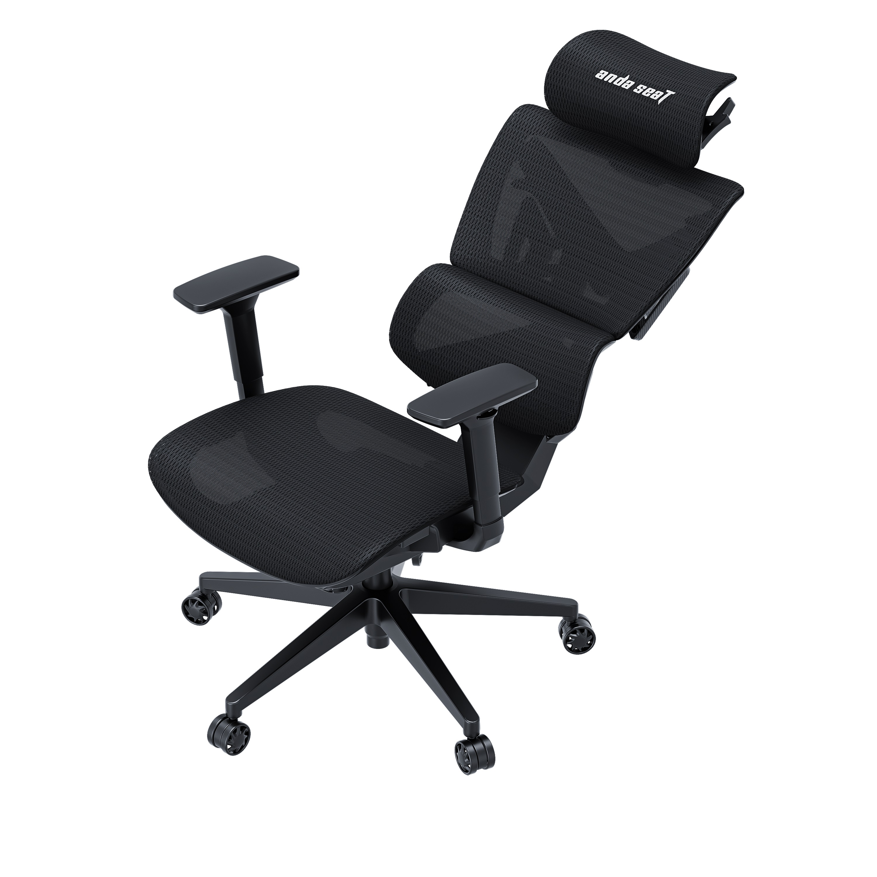 Крісло для геймерів Anda Seat Mega Size XL Mesh Space Black (AD-WY-01-BBB)