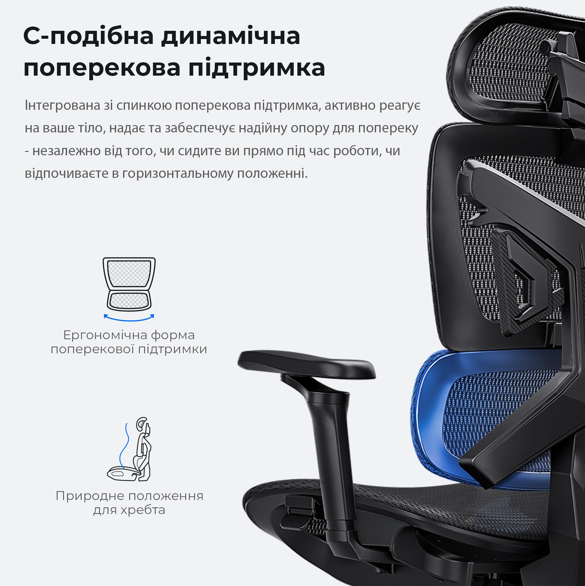 Крісло для геймерів Anda Seat Mega Size XL Mesh Space Black (AD-WY-01-BBB)