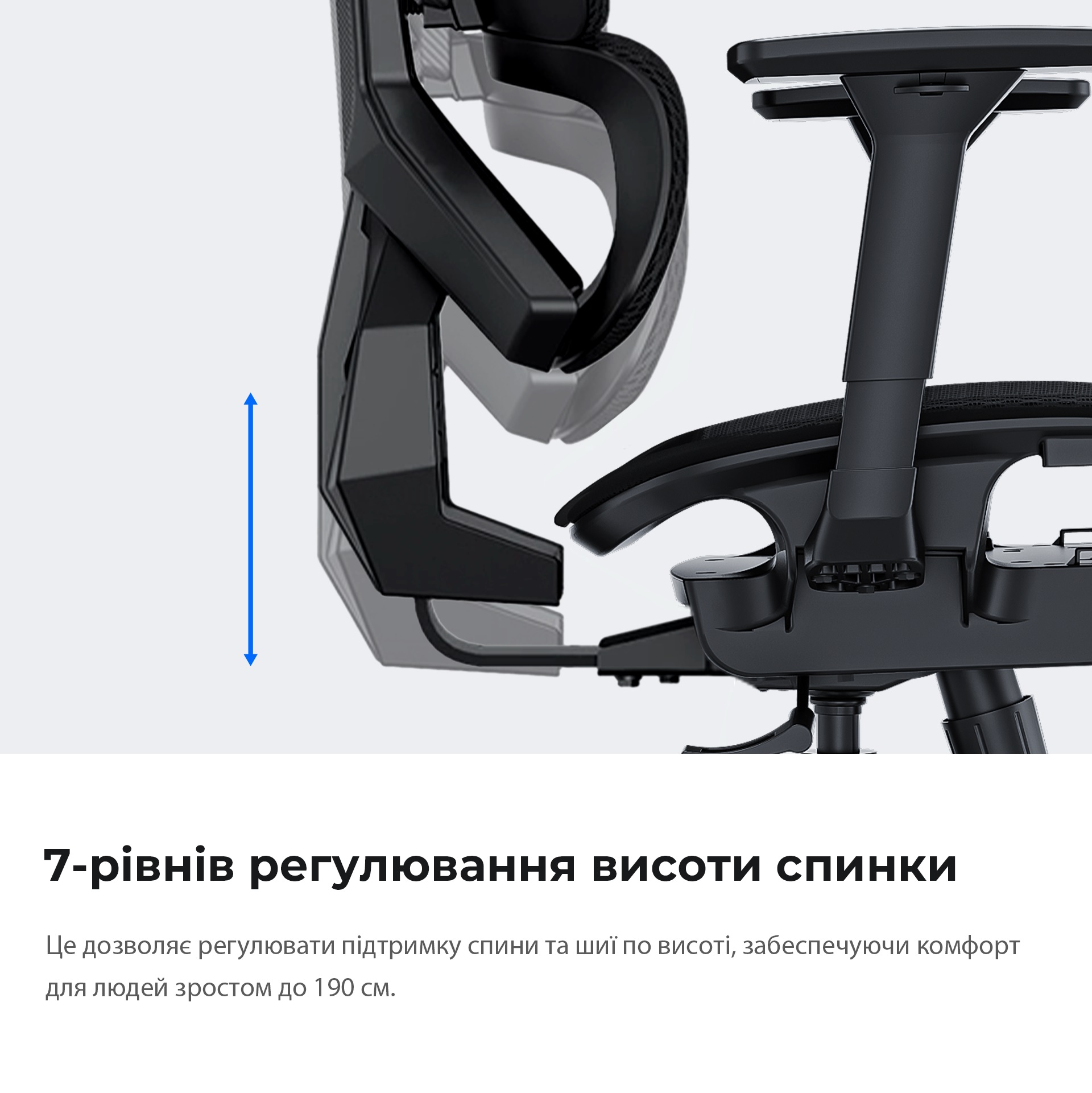 Крісло для геймерів Anda Seat Mega Size XL Mesh Space Black (AD-WY-01-BBB)