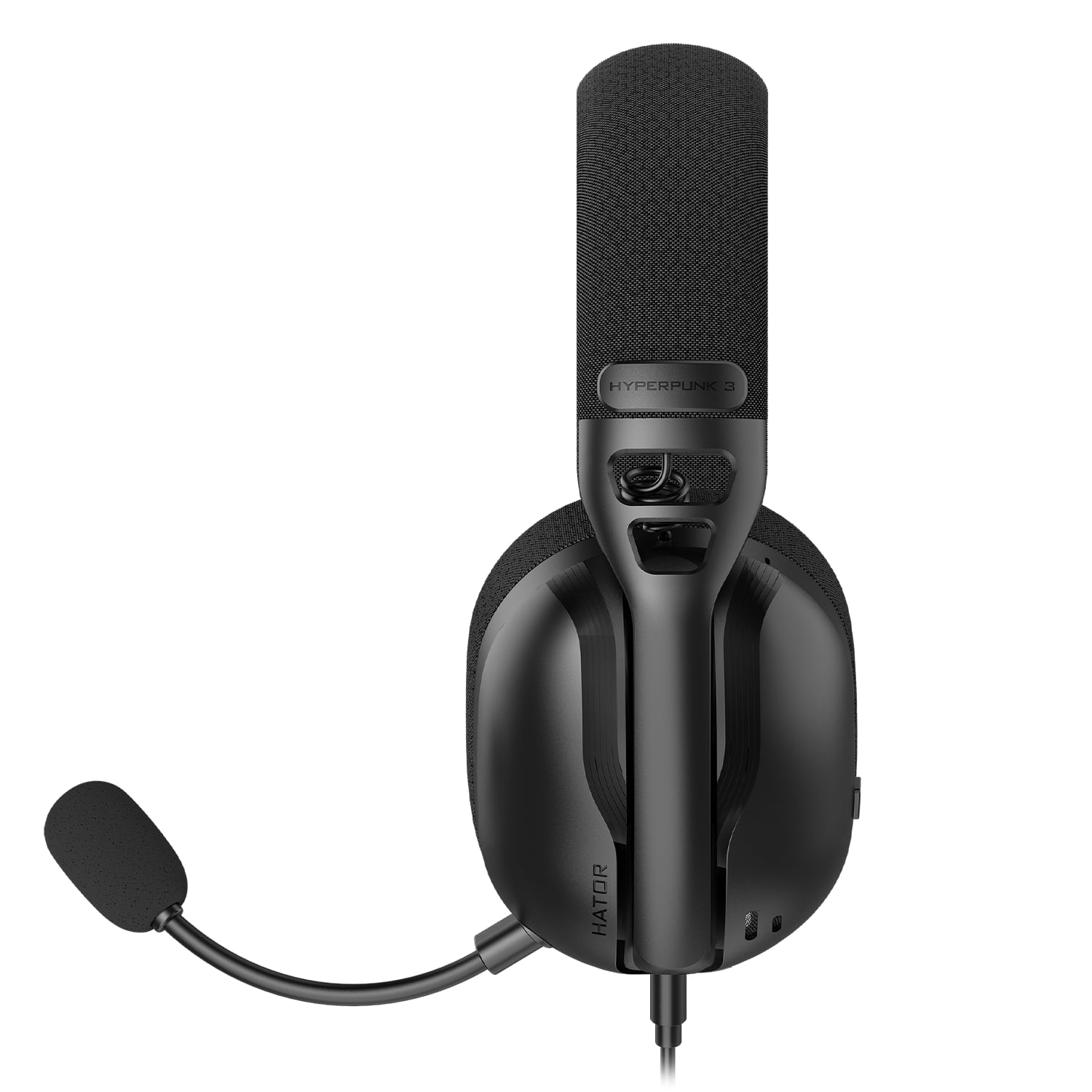 фото Навушники з мікрофоном Hator Hyperpunk 3 Hi-Res Black (ESH01)