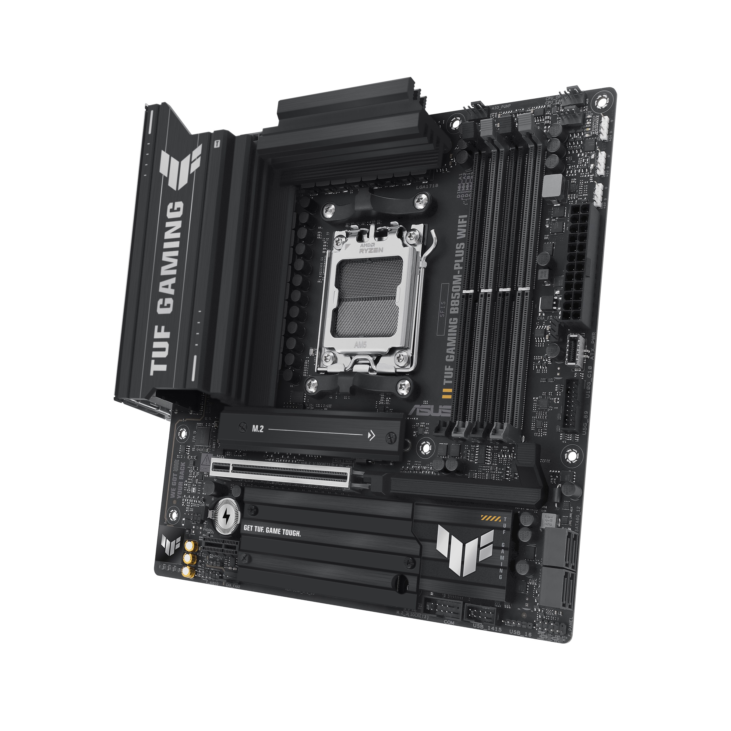 Материнська плата Asus TUF Gaming B850M-Plus WiFi Socket AM5