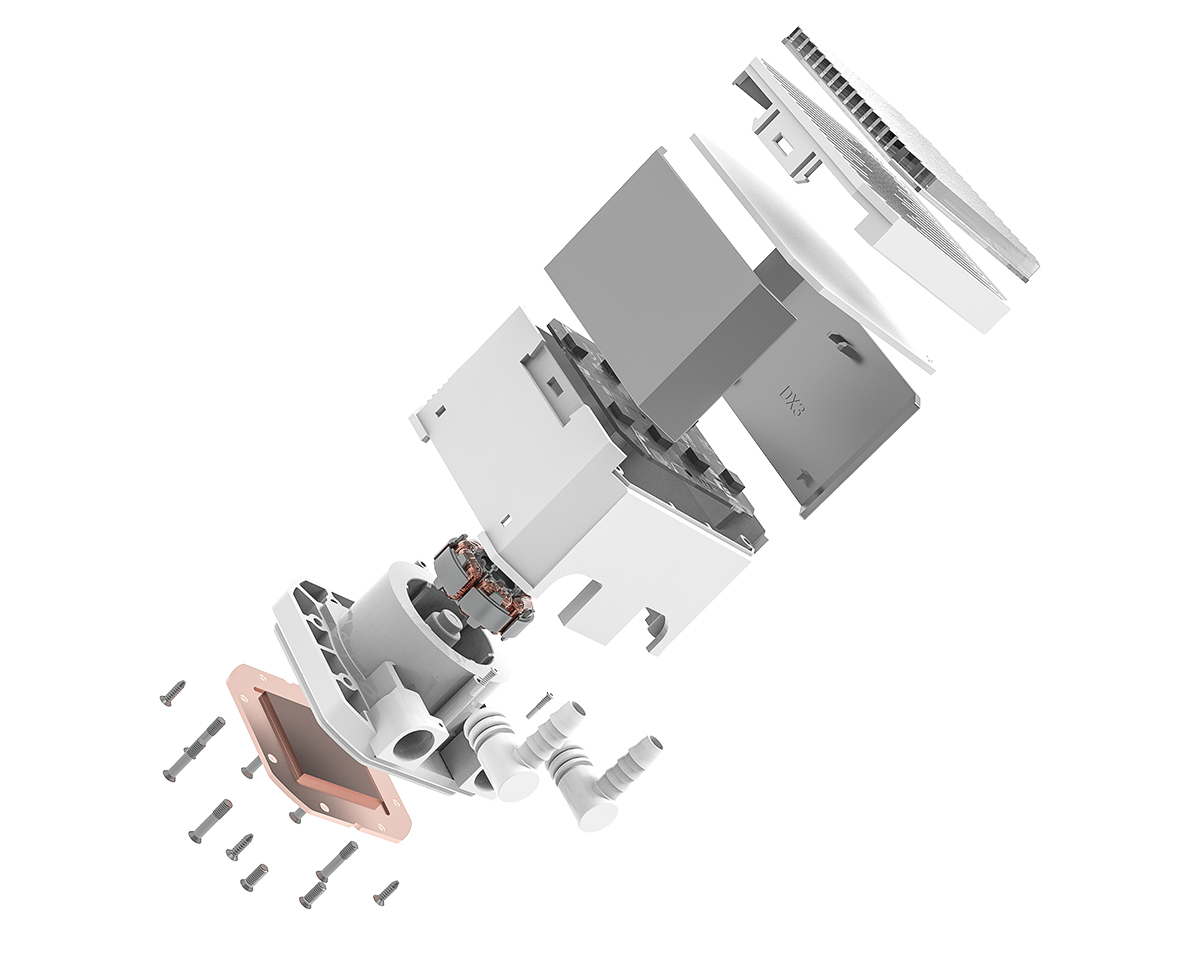 фото Водяне охолодження ID-Cooling DX360 Max White