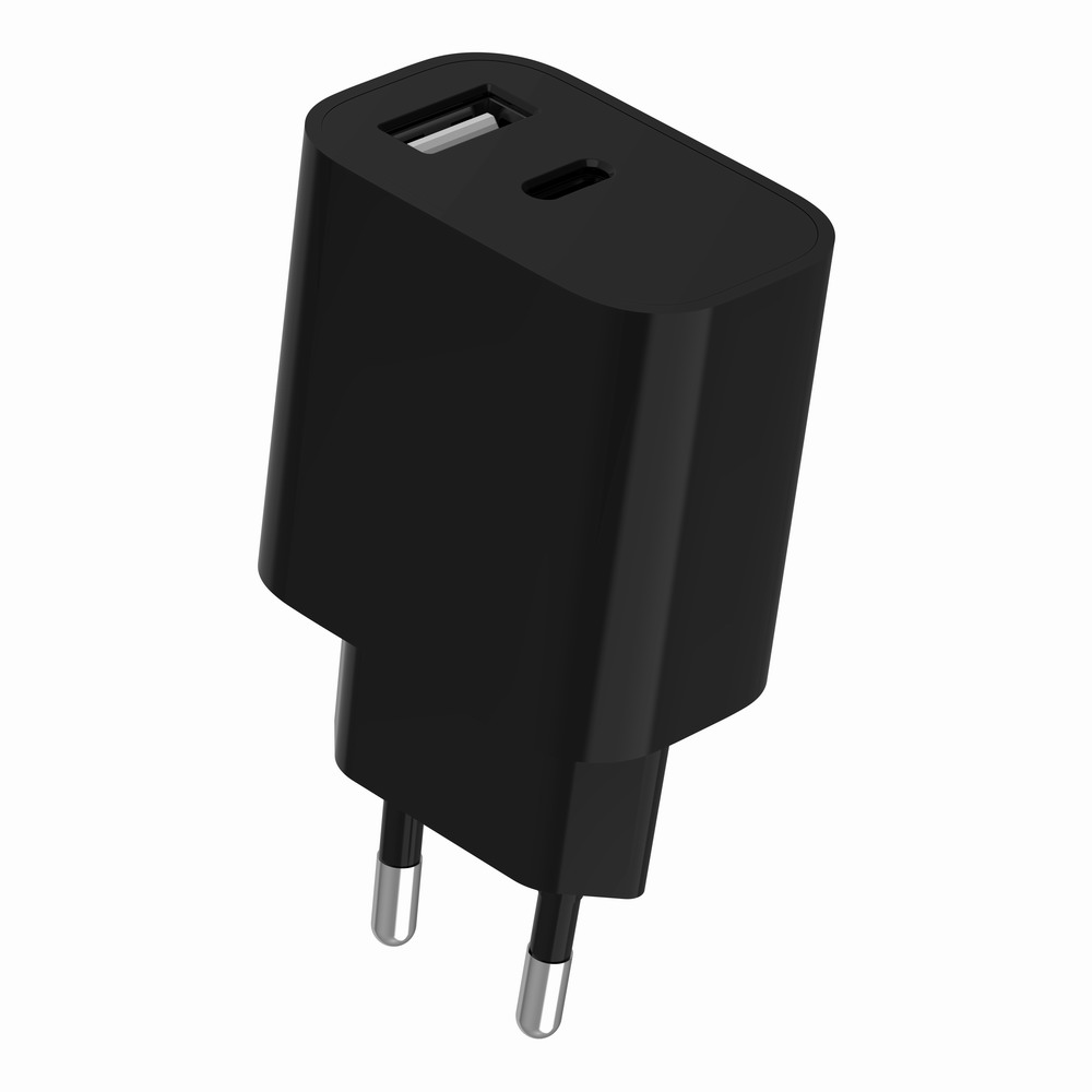 Сетевое зарядное устройство Gembird (1USBх2.4A + 1USB-Cх2.4A) Black (TA-UC-2AC12-01-BK) Сетевое зарядное устройство Gembird (1USBх2.4A + 1USB-Cх2.4A) Black (TA-UC-2AC12-01-BK)