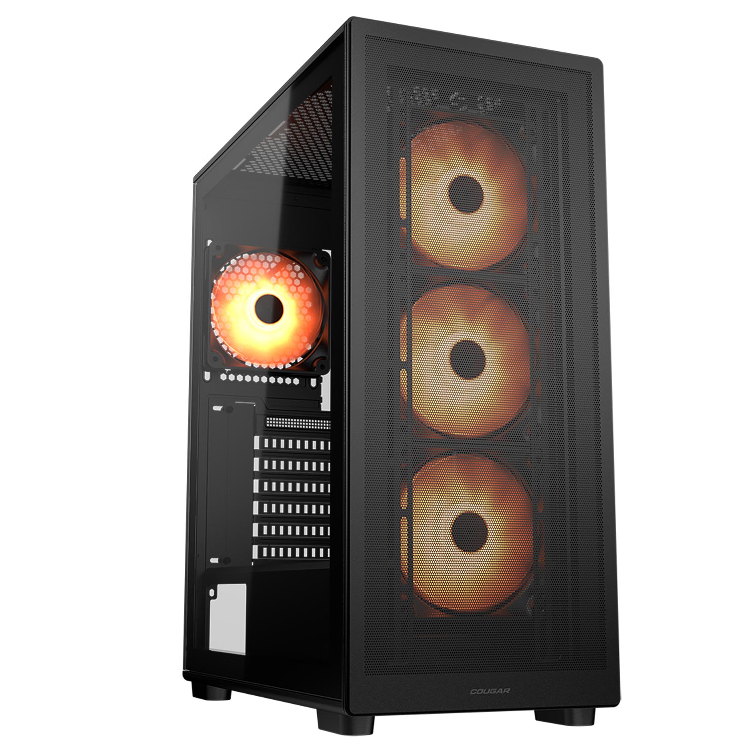 Корпус для ПК Cougar MX220 RGB з RGB-підсвіткою Black