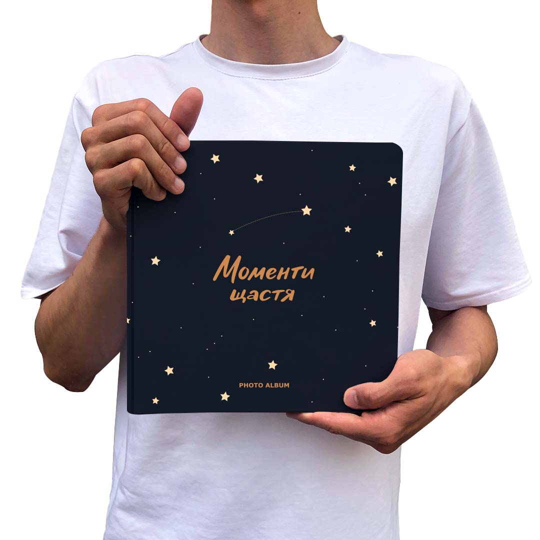 Фотоальбом Orner Моменты счастья, темно-синий (orner-1538) Фотоальбом Orner Моменты счастья, темно-синий (orner-1538)