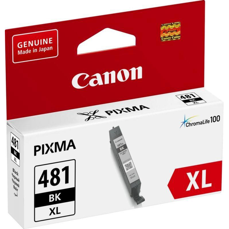 Картридж Canon (CLI-481XL) Pixma TS6140/8140/9140/TR8540/7540 (2047C001) Black
