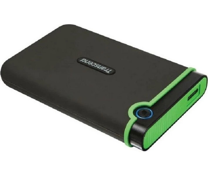 Накопичувач зовнiшнiй HDD 2.5" USB 2.0TB Transcend StoreJet 25M3 Iron Gray Slim (TS2TSJ25M3S)