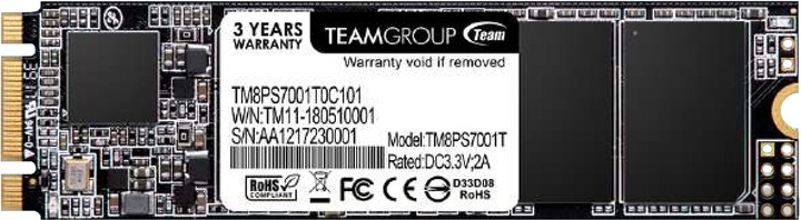 Накопичувач SSD 128GB Team MS30 M.2 2280 SATAIII TLC (TM8PS7128G0C101)