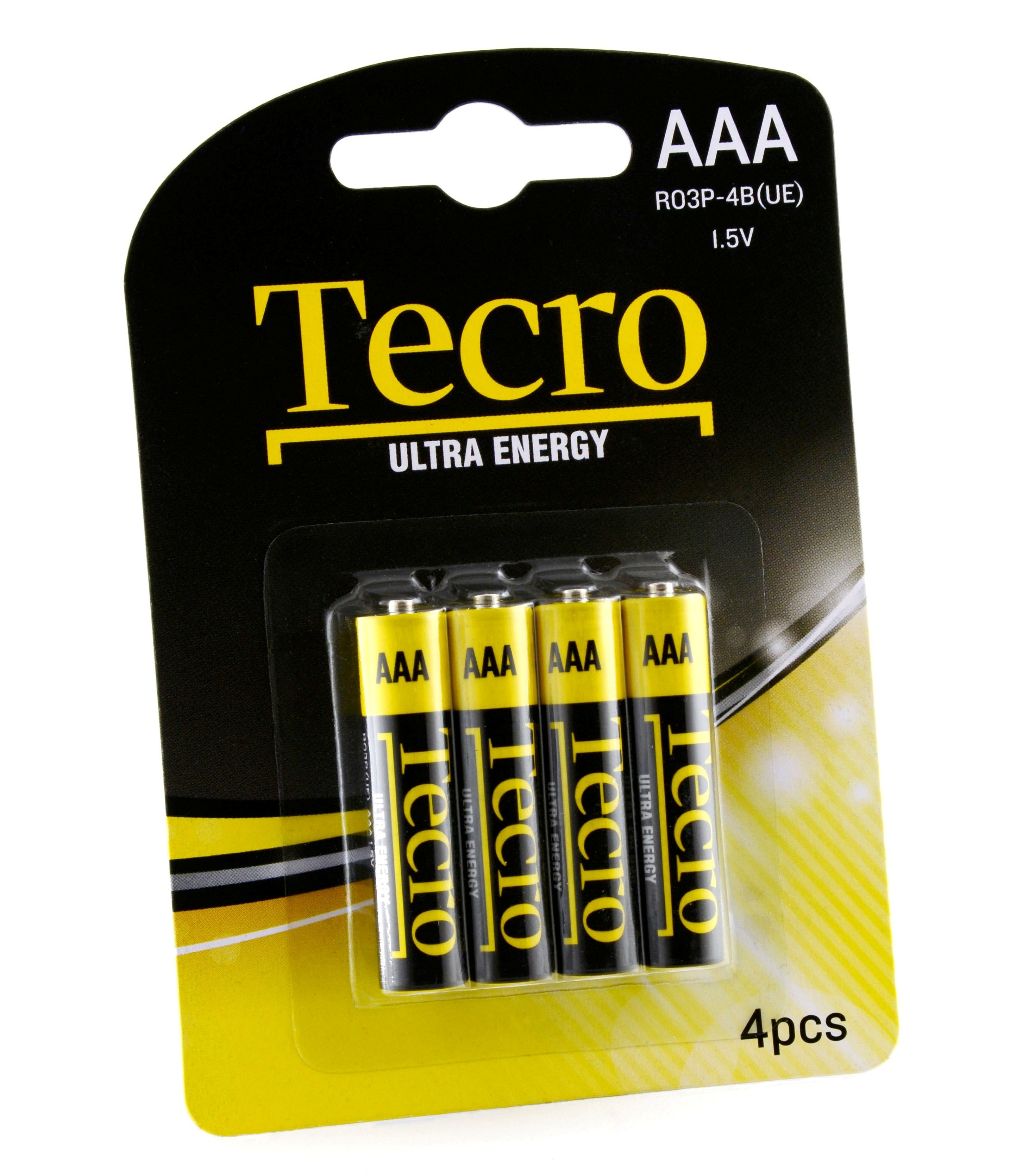 Батарейка Tecro Ultra Energy AAA / LR03 BL 4 шт (1366065)