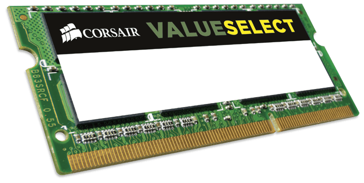 SO-DIMM 8GB/1600 DDR3L Corsair ValueSelect (CMSO8GX3M1C1600C11)