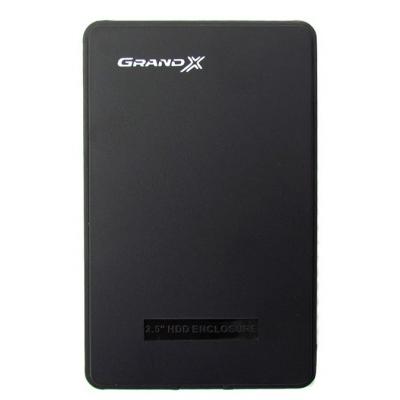 Зовнішня кишеня Grand-X для підключення SATA HDD 2.5", USB 2.0, пластик (HDE22)