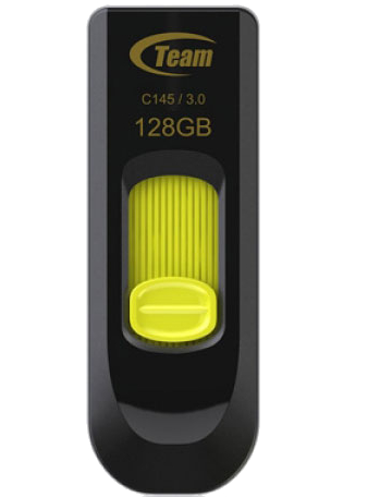 Флеш-накопичувач USB3.0  128Gb Team C145 Yellow (TC1453128GY01)