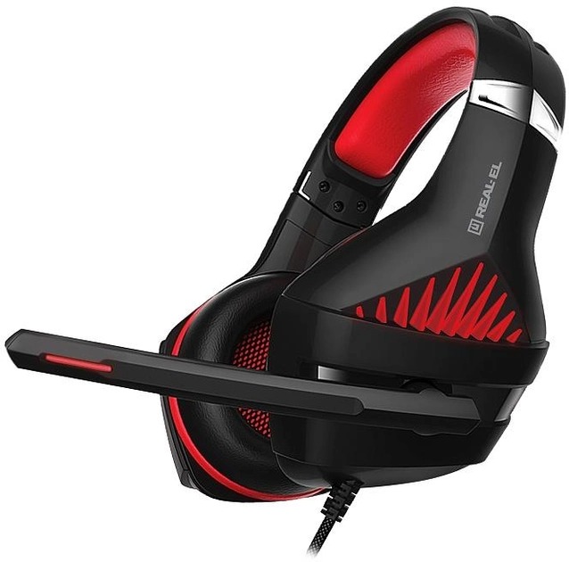 Гарнітура REAL-EL GDX-7600 Black/Red