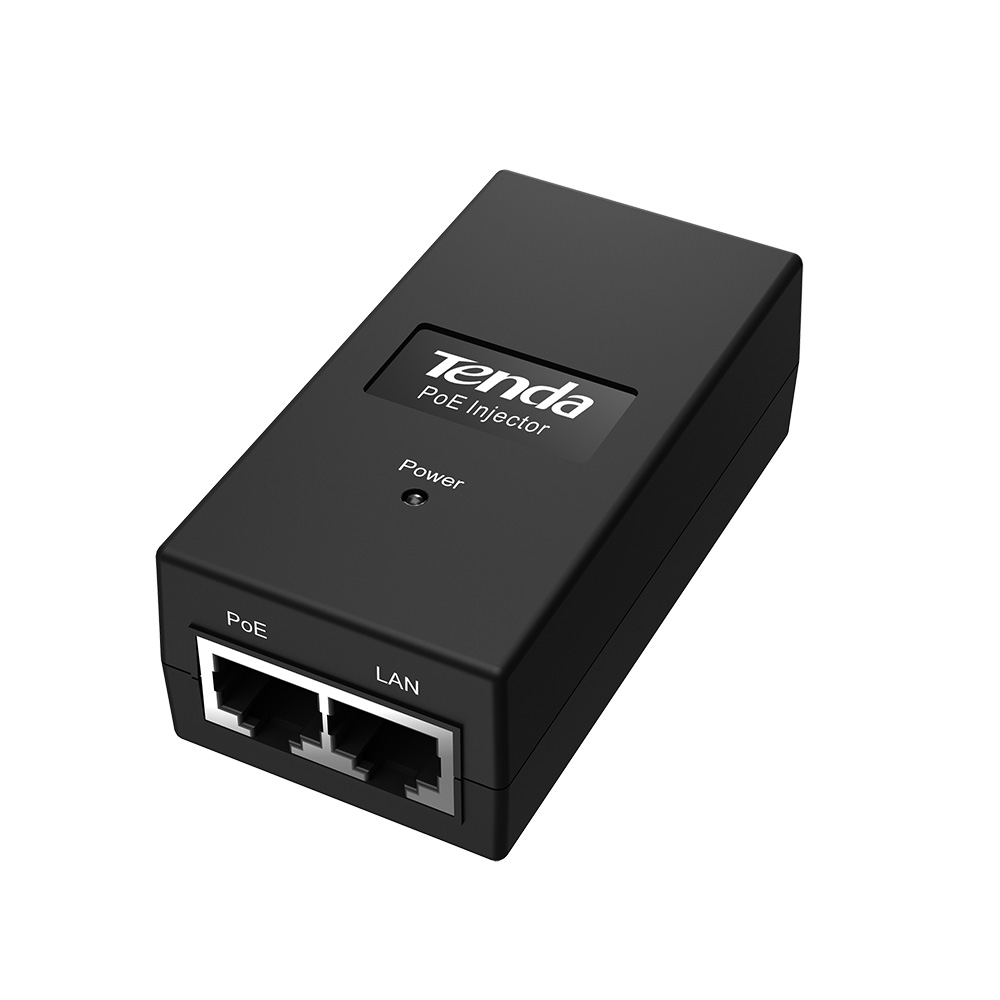 Iнжектор TENDA PoE15F 15W(Max. 48VDC) 1xFE, 1xFE PoE