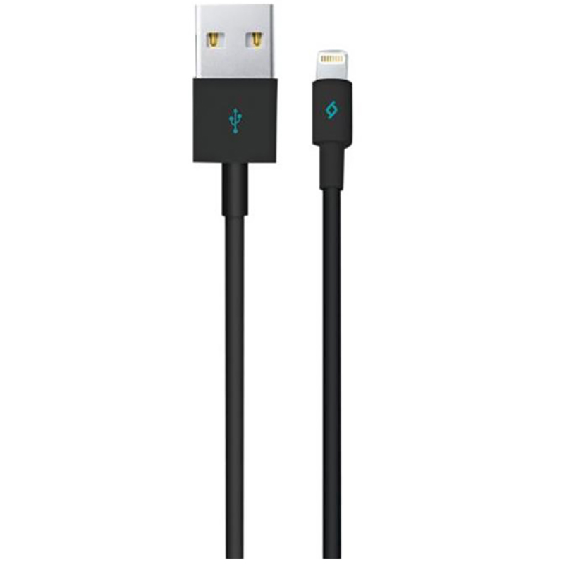 Кабель Ttec USB - Lightning для швидкої зарядки 1 м Чорний