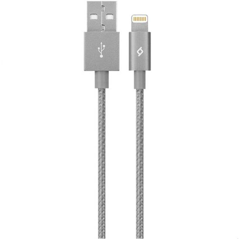 Кабель Ttec AlumiCable MFi Lightning 1.2 м Space Gray