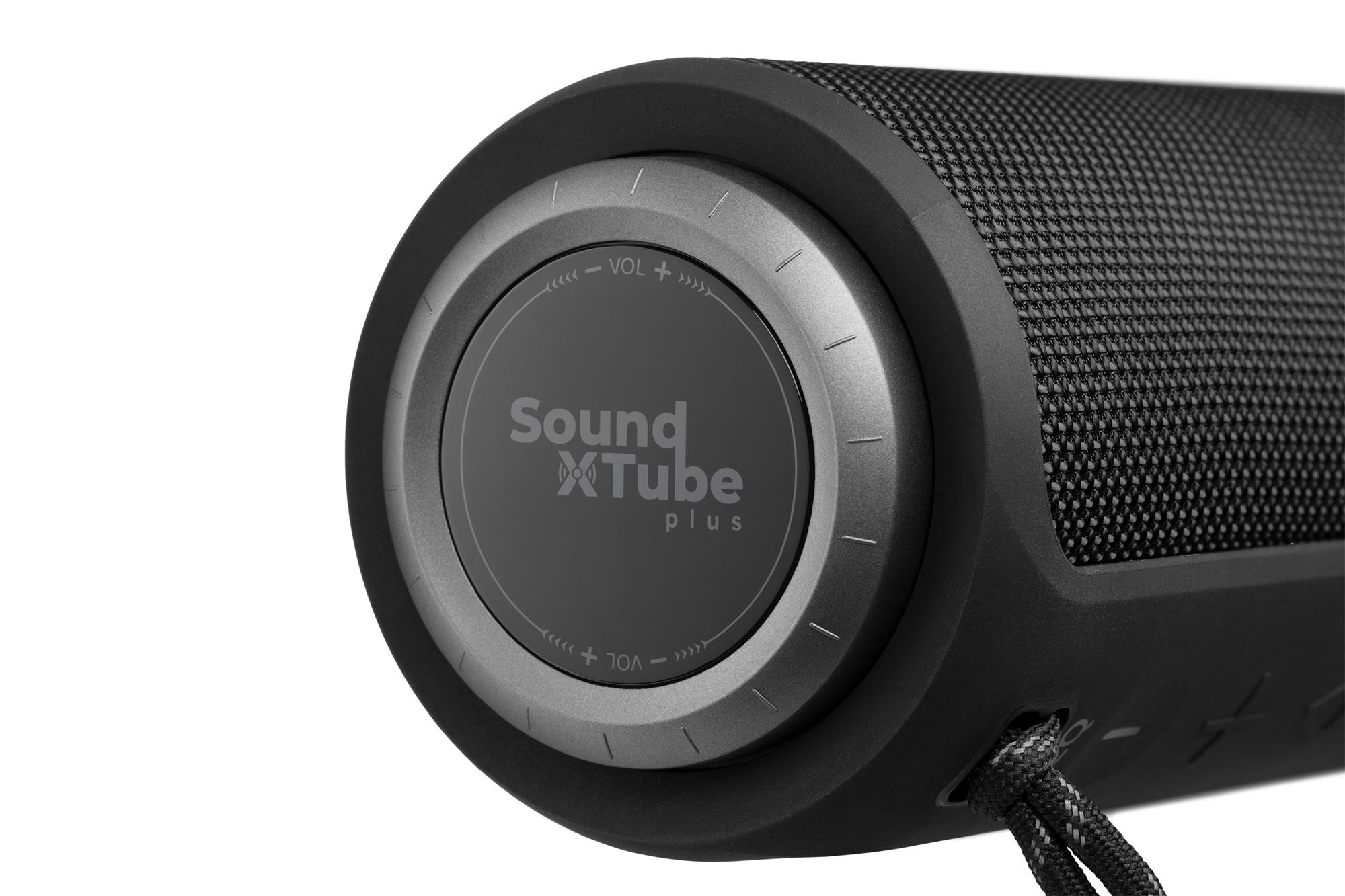 Акустична система 2E SoundXTube Plus TWS MP3 Wireless Waterproof Black (2E-BSSXTPWBK)