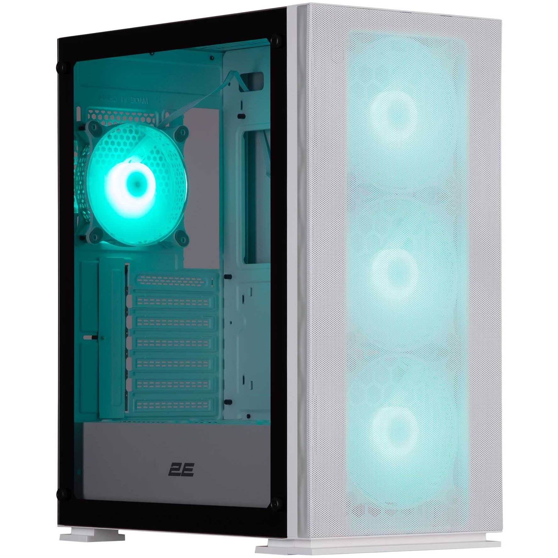 Корпус 2E Gaming Virtus Neo White (2E-G3301NW) без БЖ