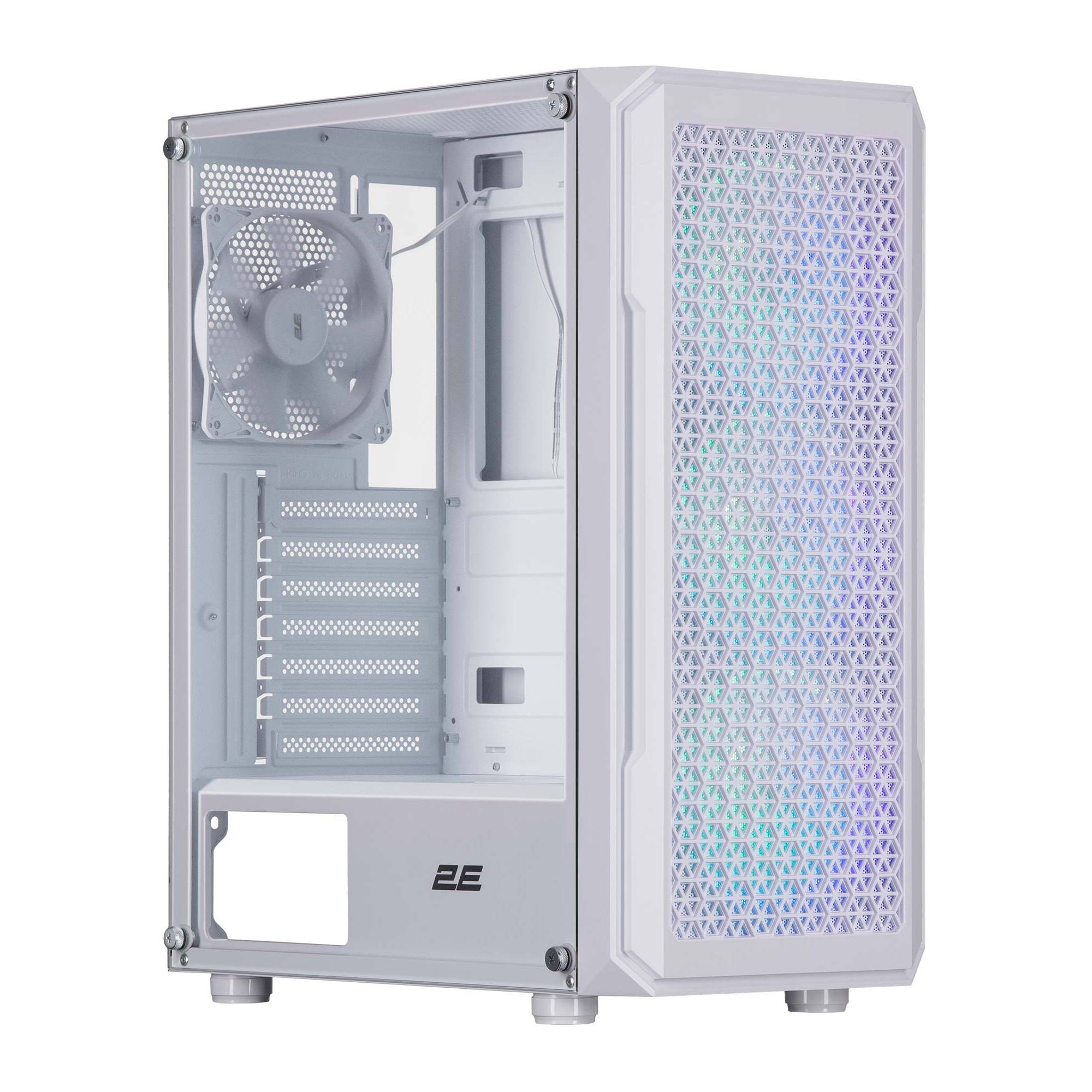 Корпус 2E Gaming Hexagon White (2E-G338W) 