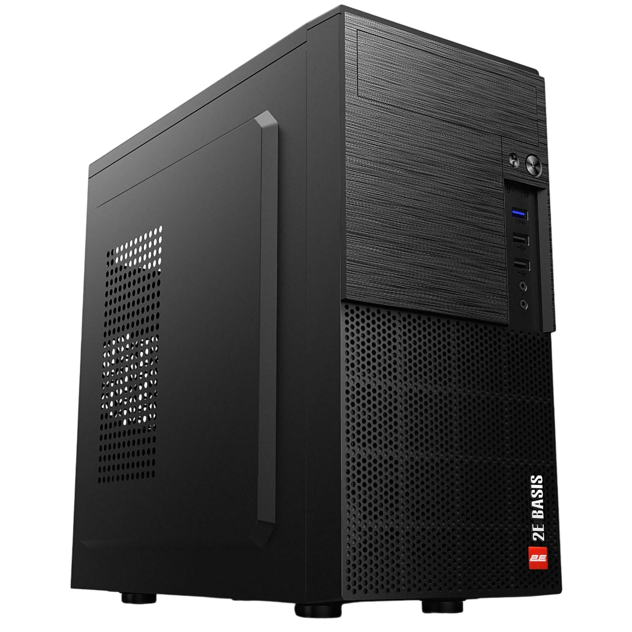 Корпус 2E Basis Black (2E-RD860-3U) без БЖ