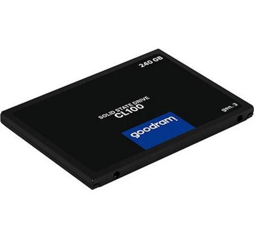 Накопичувач SSD  240GB Goodram CL100 GEN.3 2.5" SATAIII 3D TLC (SSDPR-CL100-240-G3)