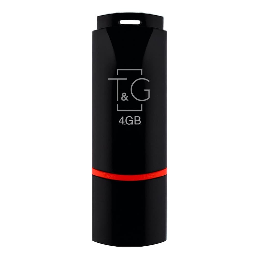 Флеш-накопичувач USB 4GB T&G 011 Classic Series Black (TG011-4GBBK)