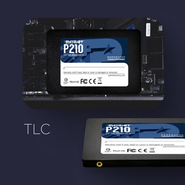 Накопичувач SSD  256GB Patriot P210 2.5" SATAIII TLC (P210S256G25)