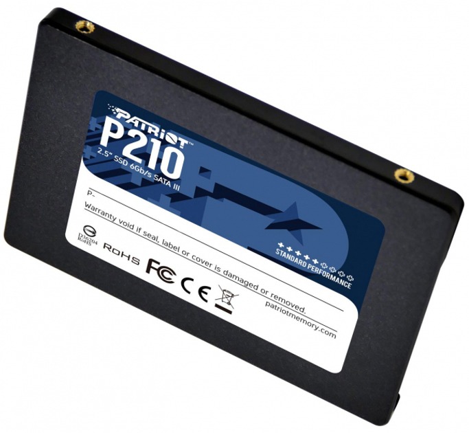 Накопичувач SSD  256GB Patriot P210 2.5" SATAIII TLC (P210S256G25)