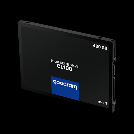 Накопичувач SSD  480GB Goodram CL100 GEN.3 2.5" SATAIII TLC (SSDPR-CL100-480-G3)