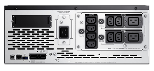 Джерело безперебійного живлення APC Smart-UPS X 2200VA Rack/Tower, Lin.int., 10 x IEC, USB, RJ-45, LCD, метал (SMX2200HV)