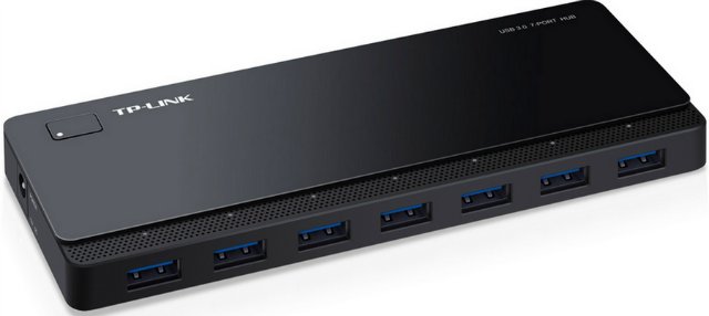 Концентратор USB3.0 TP-Link UH700 Black 7хUSB3.0